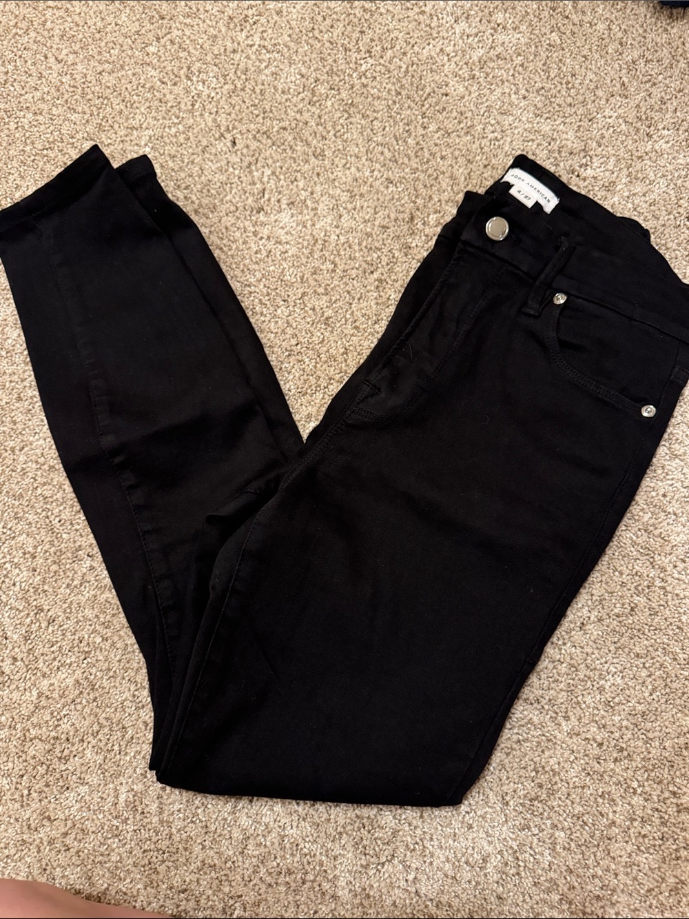 Good American Black Skinny Jeans for Women